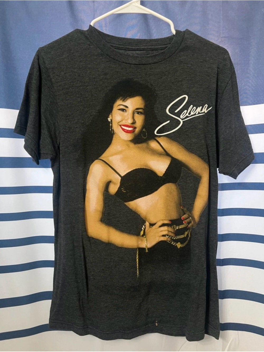 Graphic Charcoal Women’s Tee - Selena